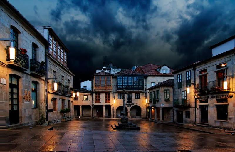 Duplex En Pazo Marques De Aranda Lägenhet Pontevedra Exteriör bild